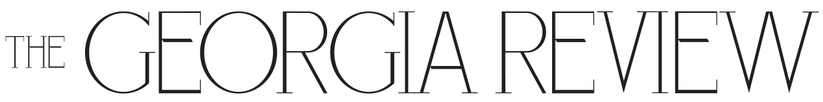 logo for the Georgia Review